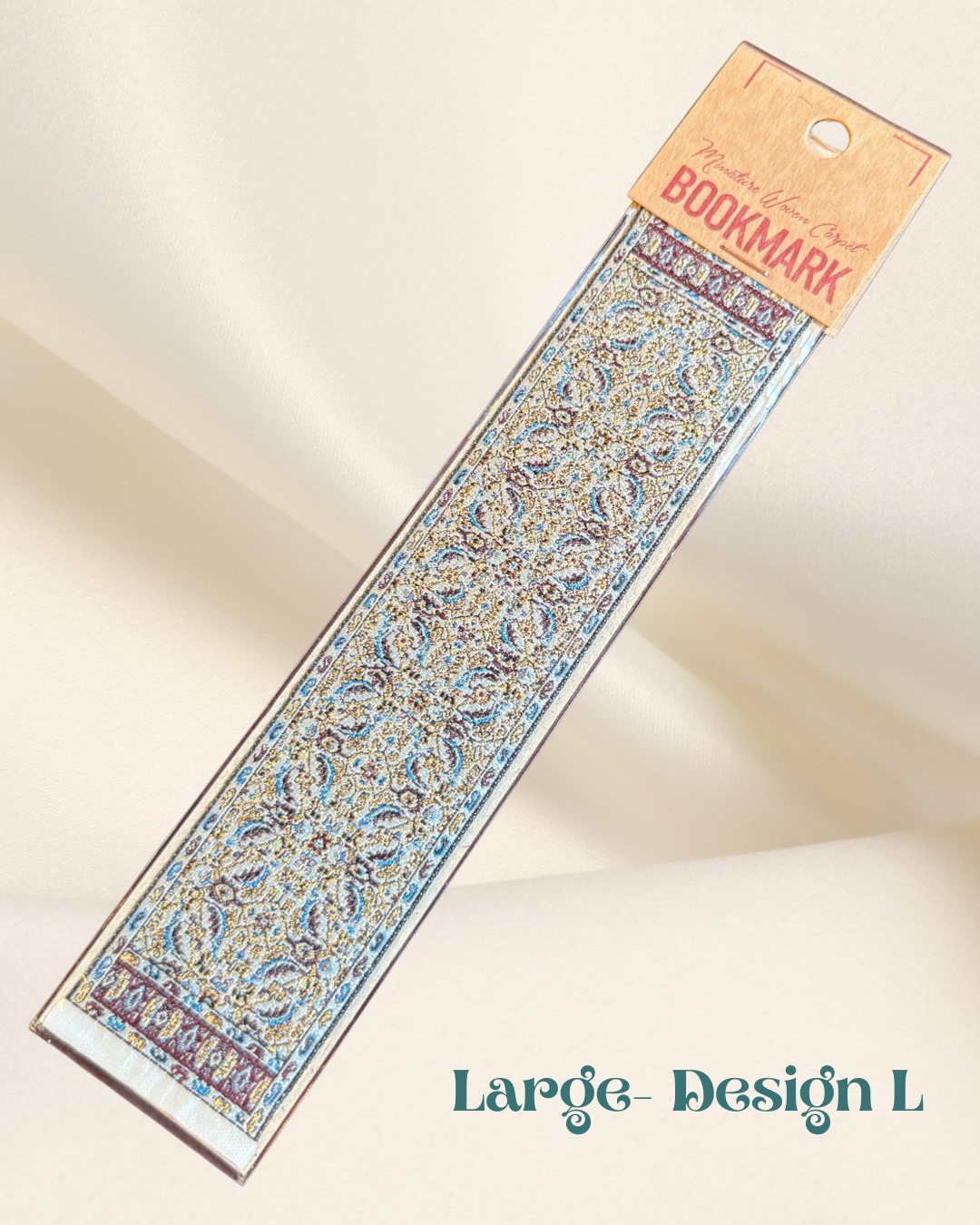 Turkisk Kilim Design Bookmark-Large- Design L