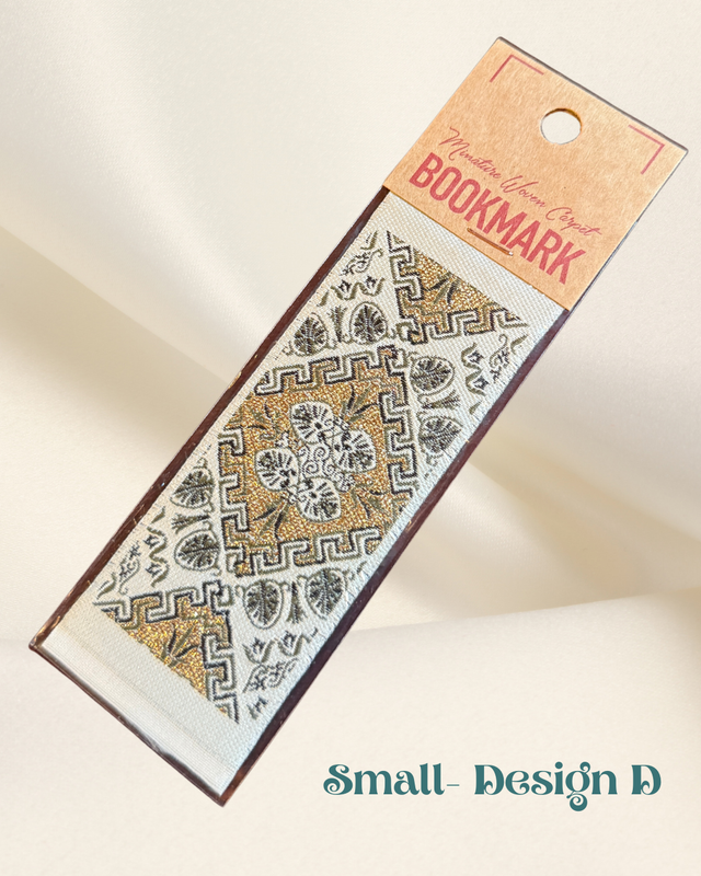 Turkisk Kilim Design Bookmark-Small- Design D