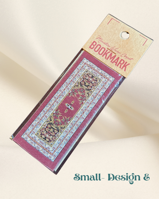 Turkisk Kilim Design Bookmark-Small- Design E