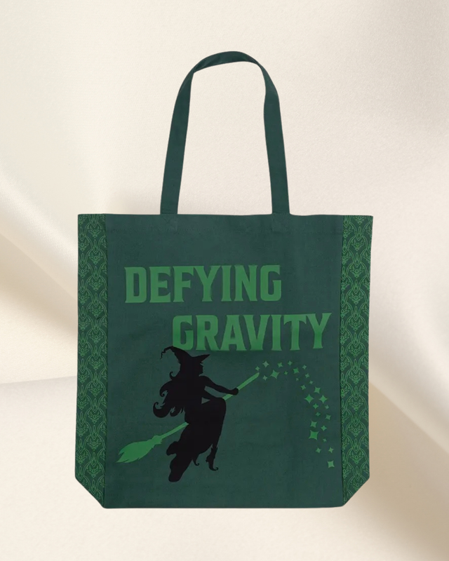 Wicked Canvas Tote- Defying Gravity