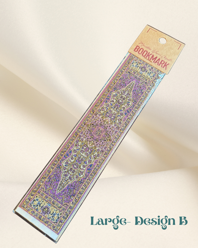 Turkisk Kilim Design Bookmark-Large- Design B