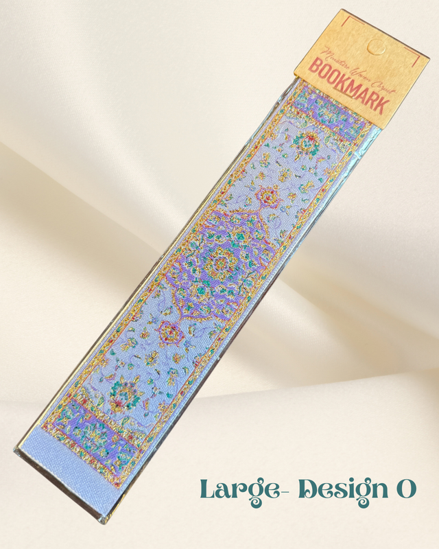 Turkisk Kilim Design Bookmark-Large- Design O