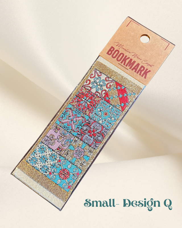 Turkisk Kilim Design Bookmark-Small- Design Q