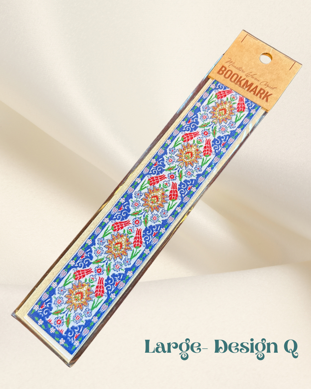 Turkisk Kilim Design Bookmark-Large- Design Q