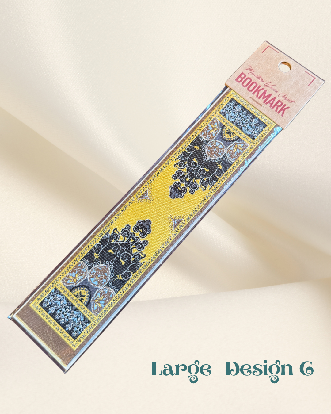 Turkisk Kilim Design Bookmark-Large- Design C