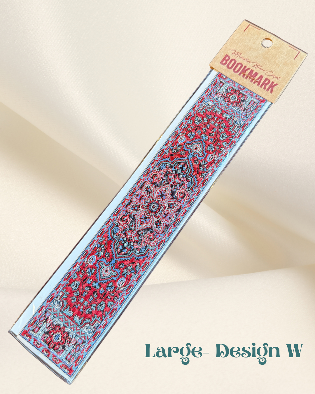 Turkisk Kilim Design Bookmark-Large- Design W