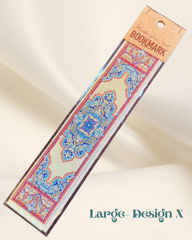 Turkisk Kilim Design Bookmark-Large- Design X