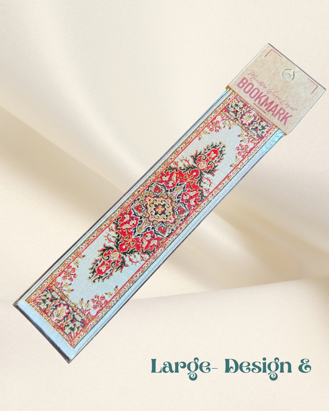 Turkisk Kilim Design Bookmark-Large- Design E