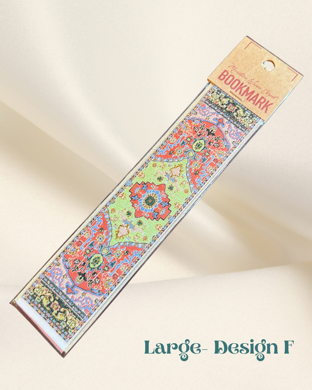 Turkisk Kilim Design Bookmark-Large- Design F