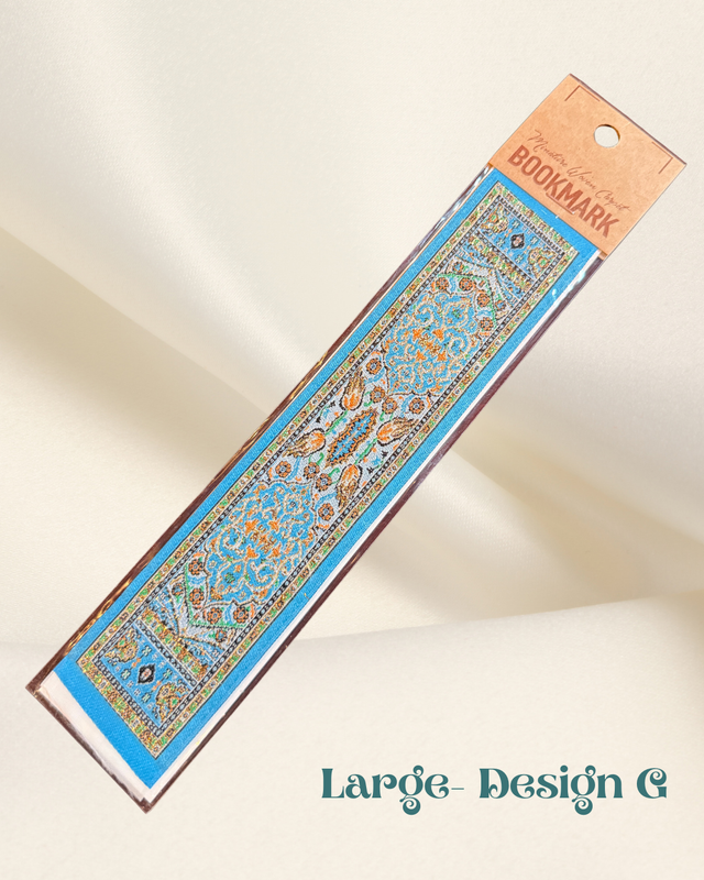 Turkisk Kilim Design Bookmark-Large- Design G