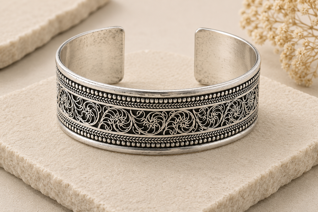 3/4" Filigree Cuff