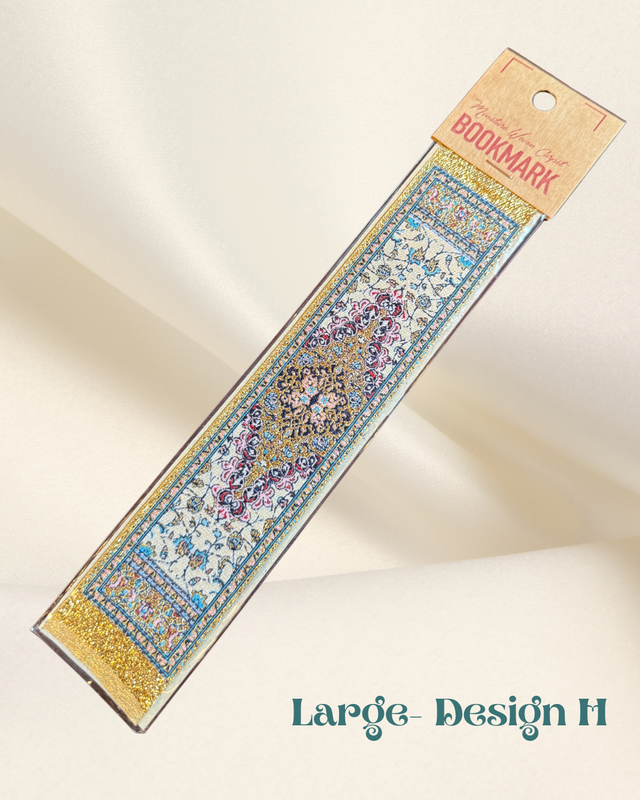 Turkisk Kilim Design Bookmark-Large- Design H