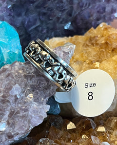 Elephant Spinner Ring image 0