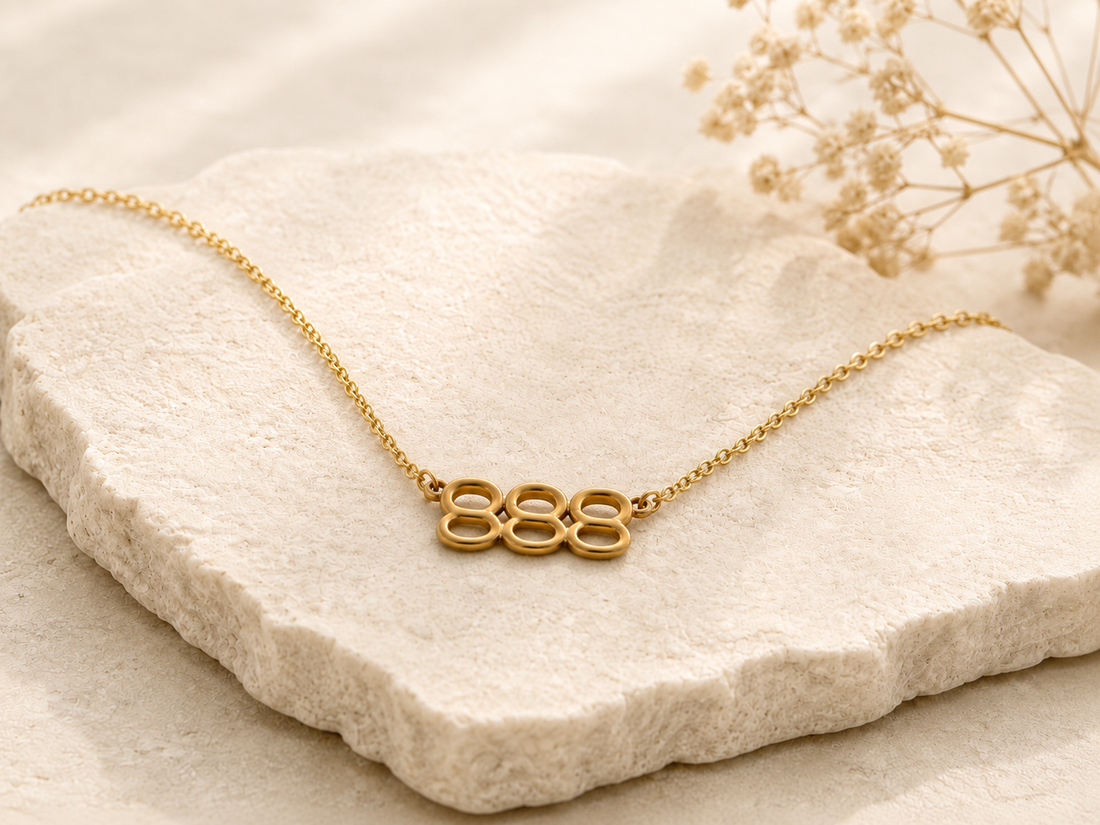 888 Angel Number Necklace