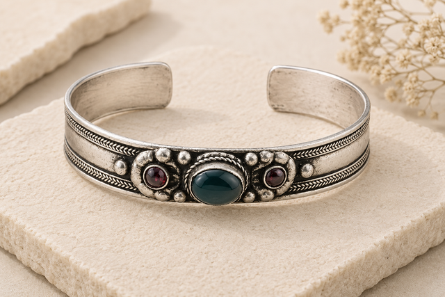 1/4" Malachite Cuff