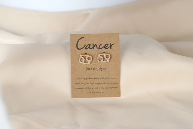 Cancer Earrings