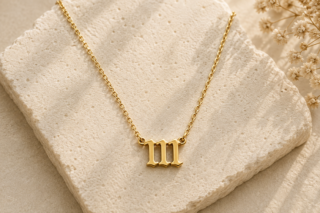 111 Angel Number Necklace