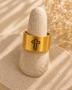 Single Big Cross Ring