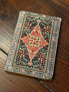 Magical Rug Kilim Design Journal- Crimson Diamond Design