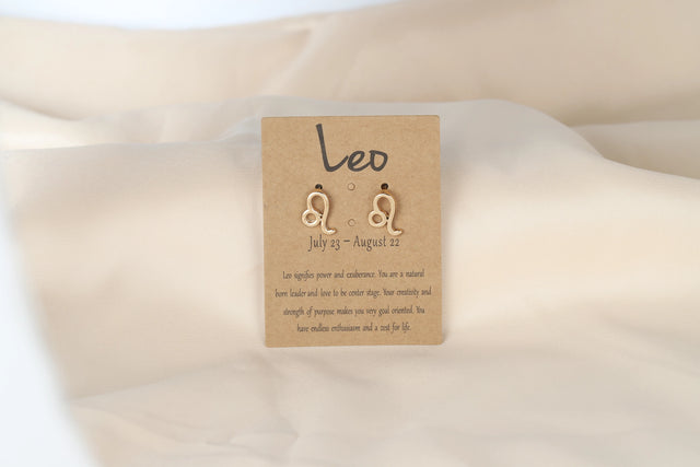Leo Earrings