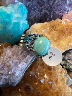 Amazonite Garden Ring image 0