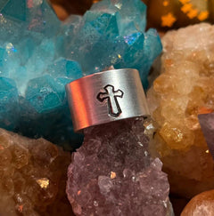 Single Big Cross Ring