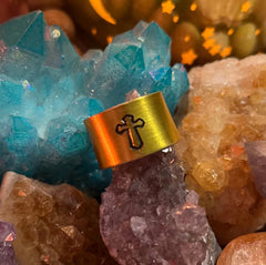 Single Big Cross Ring