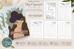 Blooming Babes Trina Notebook: Stylish Notebook for Writing, Planning, and Self-Expression