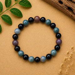 Agate Beaded Bracelet