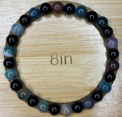 Agate Beaded Bracelet