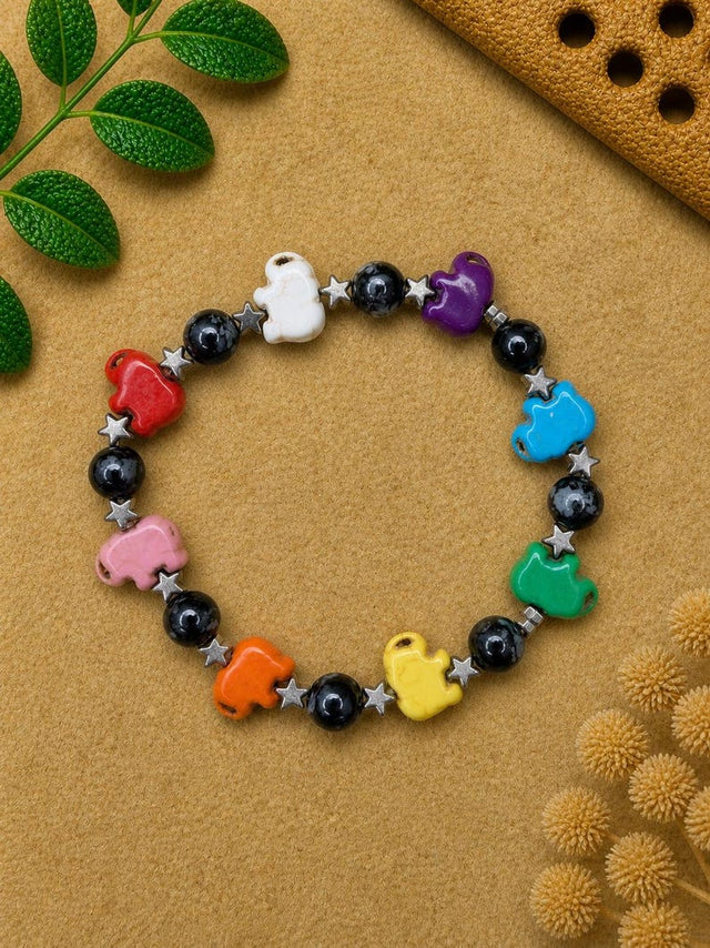 Colorful Elephant Bracelet